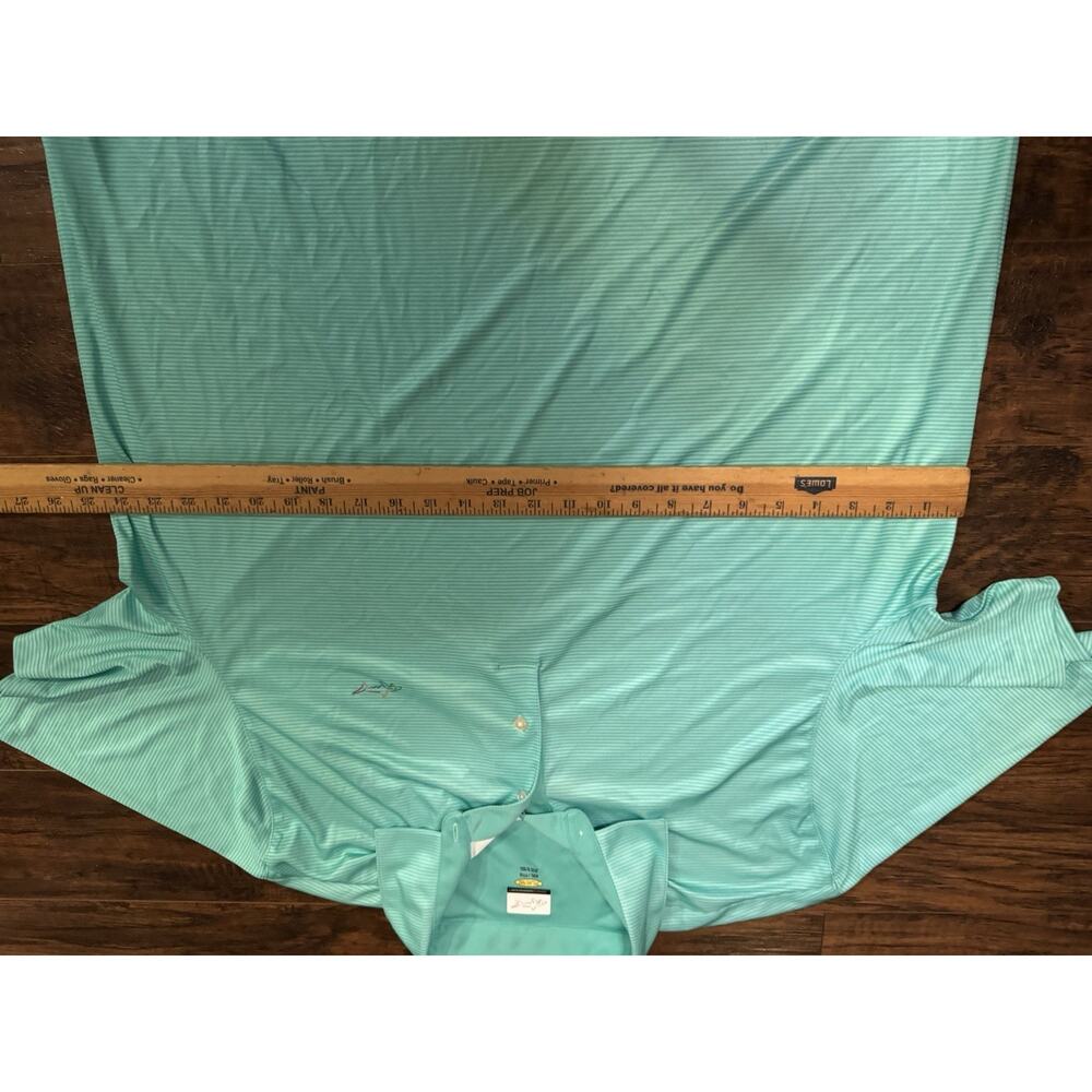 Greg Norman Golf Polo Shirt Mint Green Mens Sz: XXL - Picture 4 of 6